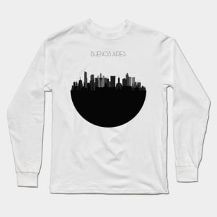Buenos Aires Skyline Long Sleeve T-Shirt